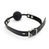 Ball Gag & Block Black - Image 2