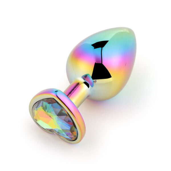 Rainbow Heart Diamond Plug