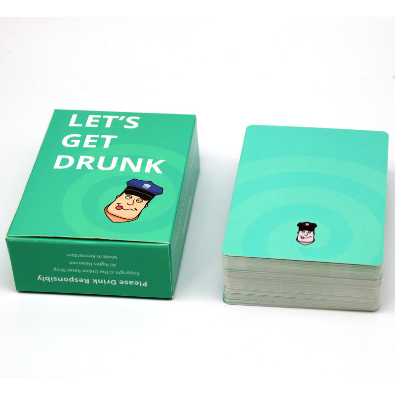 Let's get drunk card game