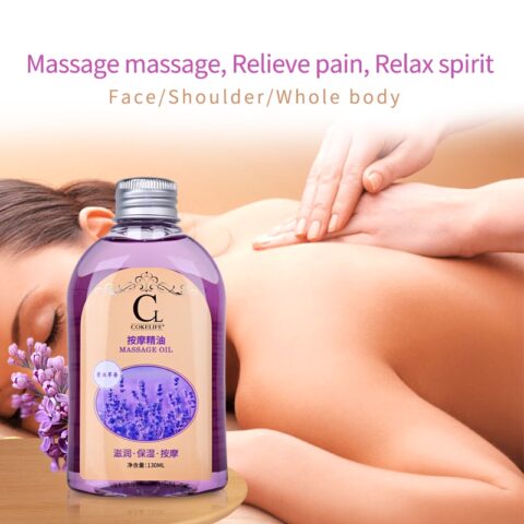 Relaxing pain relief body massage oil 130ML- Λάδι Σώματος για Μασάζ 130ml