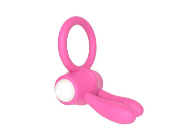 Lovetoy My First Power Clit Cockring Rabbit Pink