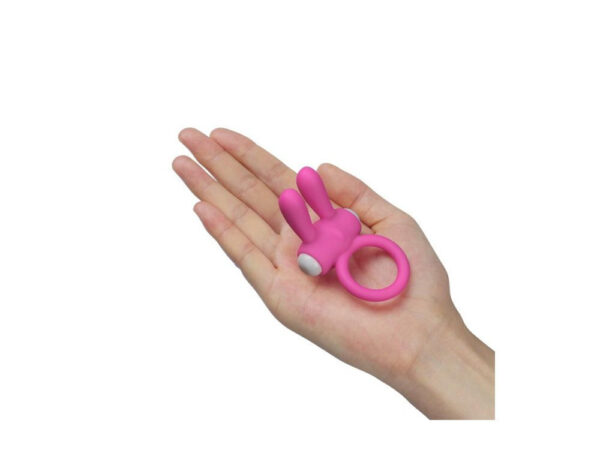 Lovetoy My First Power Clit Cockring Rabbit Pink