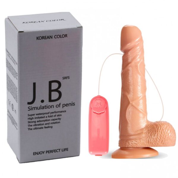 JB Vibrating 15cm Dildo Vibrator