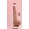 Realistic dildo με βεντούζα 10 λειτουργείες δόνησης - Image 7