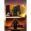 9 Telescopic Vibration LED Display Intelligent Heating Voice Male Handheld Masturbator - Image 2