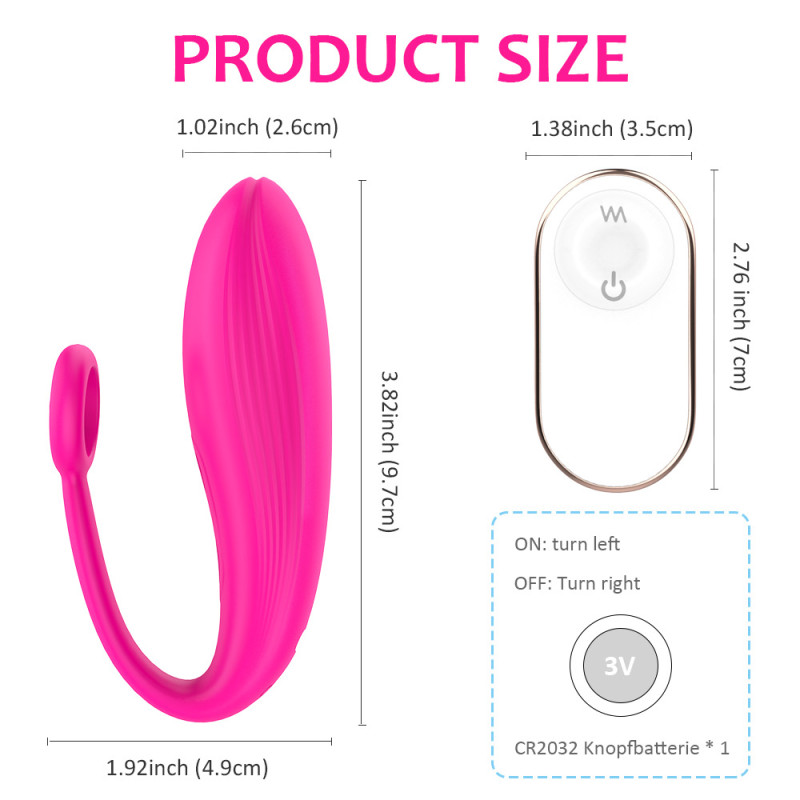 Δονητής Egg G-Spot με τηλεχειριστήριο- Rempte Control Egg Vibrator