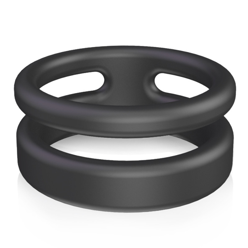 Silicone Cock and Balls Ring 30mm - Δαχτυλίδι Πέους και Όρχεων Σιλικόνης