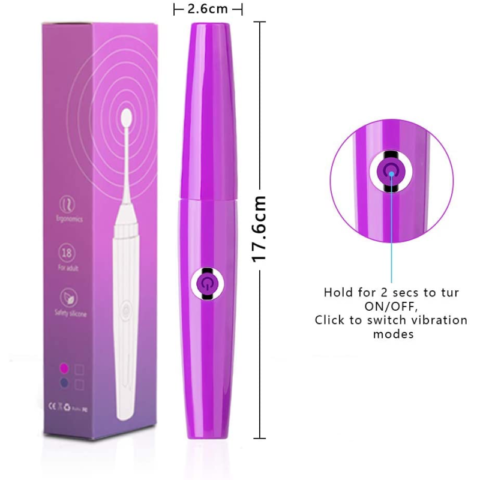 Φορητός Mini Vibrator με 3 Εξαρτήματα – Απόλυτη Ευελιξία