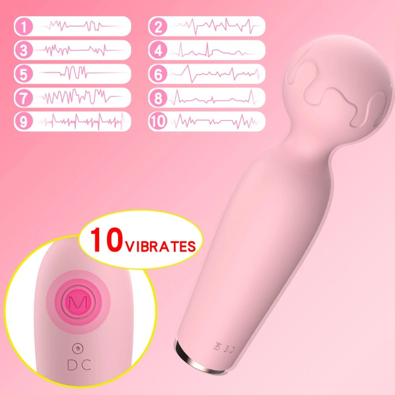 Mini Vibrator Μασάζ 15 cm: Ισχυρό και Κομψό