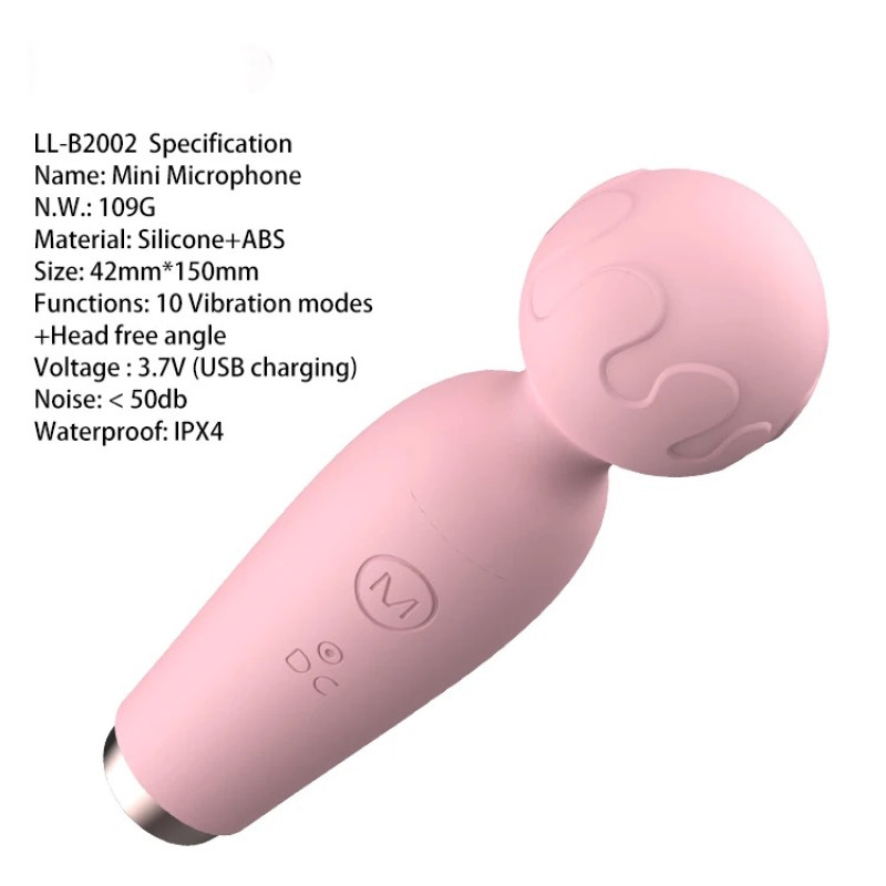 Mini Vibrator Μασάζ 15 cm: Ισχυρό και Κομψό