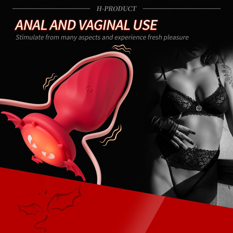 Devil Mini Anal Plug - Παιχνιδιάρικη Ευχαρίστηση