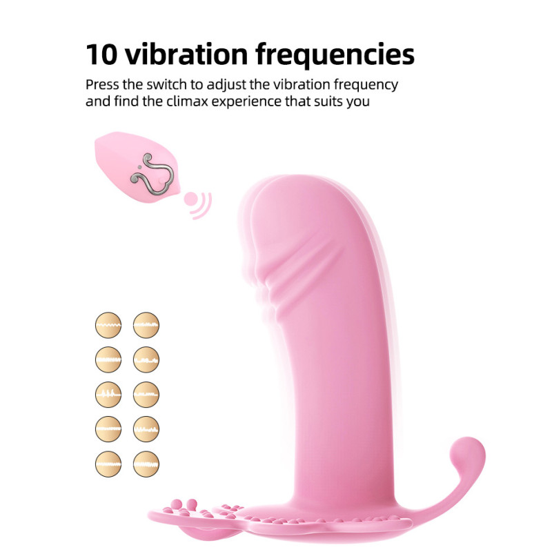 Mini Vibrator Butterfly Wireless – Ασύρματος Δονητής για Ικανότητα και Απόλαυση