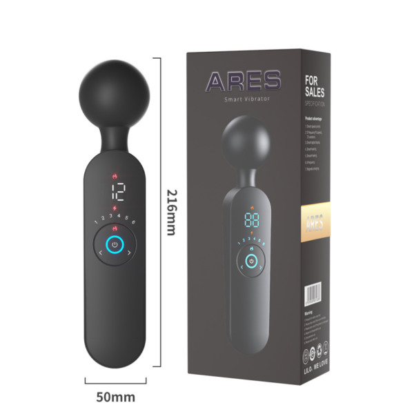 Δονητής Massage Vibrator Black: Κομψότητα & Ισχύς