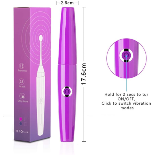 Φορητός Mini Vibrator με 3 Εξαρτήματα – Απόλυτη Ευελιξία