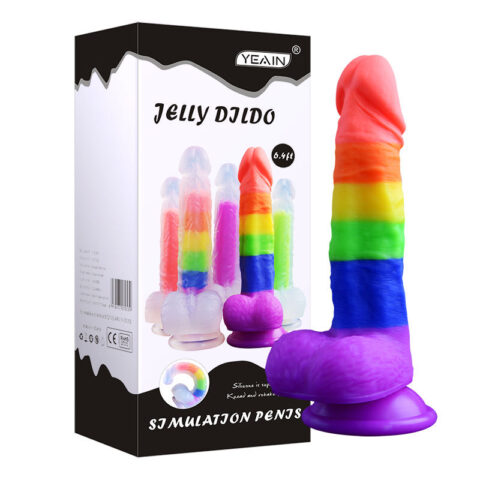 Multicolour Dildo - Ρεαλιστική Αίσθηση & Πολύχρωμο Στυλ