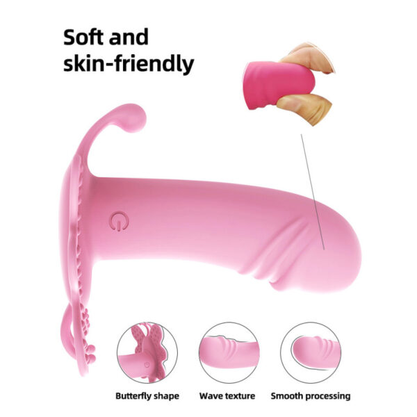 Mini Vibrator Butterfly Wireless – Ασύρματος Δονητής για Ικανότητα και Απόλαυση