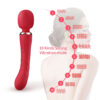 Mini Vibrator Massager: 3 Χρώματα για Χαλάρωση