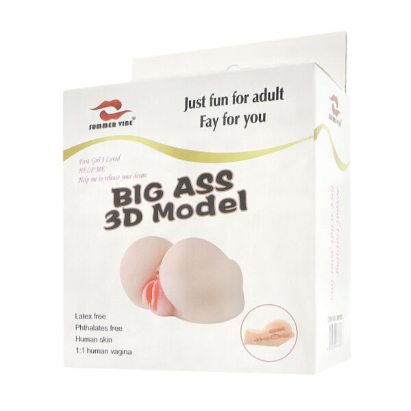 Κούκλα Σιλικόνης 3D Ass Model - Bigger Pussy