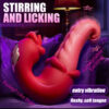 Stirring & Licking Vibrator – Διπλή Δράση για Απόλυτη Απόλαυση