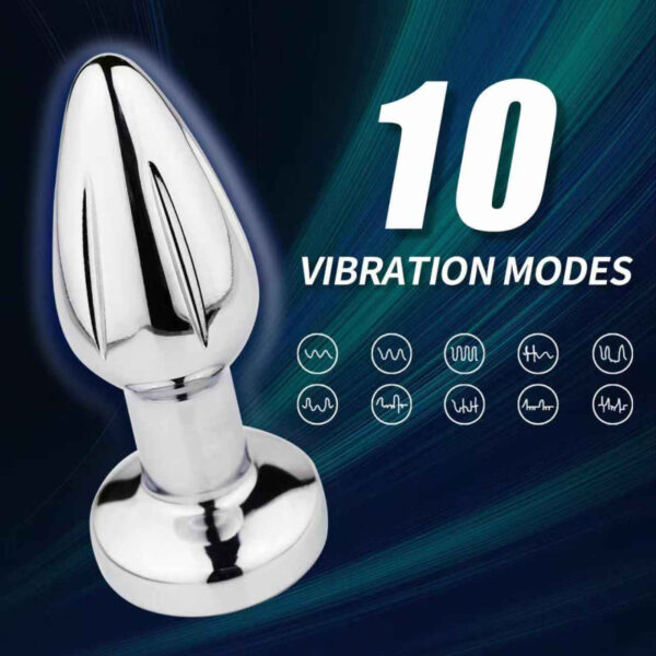 Anal Plug με Remote Control – Ιατρική Σιλικόνη & Αδιάβροχο