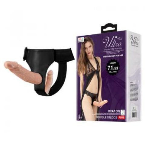 Strap-on harness and dildo 180mm & 150mm