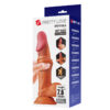 Soft touch realistic dildo 194mm