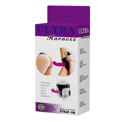 Ultra harness strap-on vibrator harness