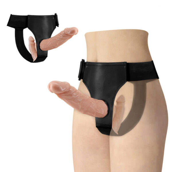 Strap-on harness and dildo 180mm & 150mm