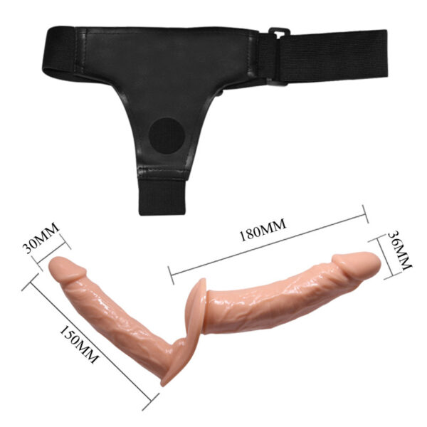 Strap-on harness and dildo 180mm & 150mm