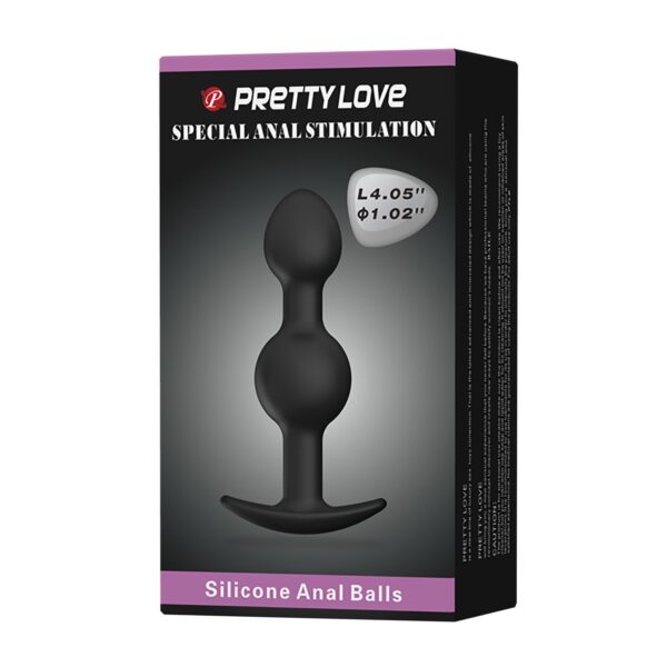 Pretty love silicone anal balls special