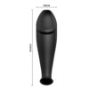 Anal plug with controler vibrator