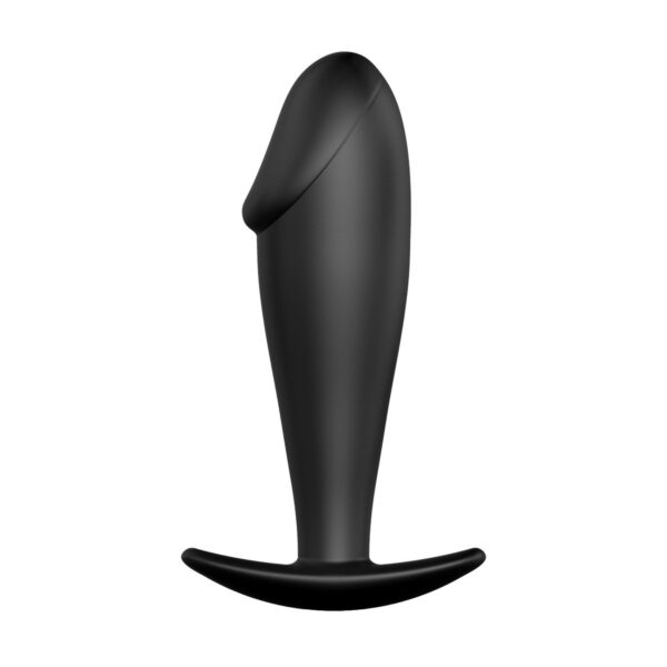 Anal plug with controler vibrator