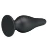Pretty love anal plug silicone cone black