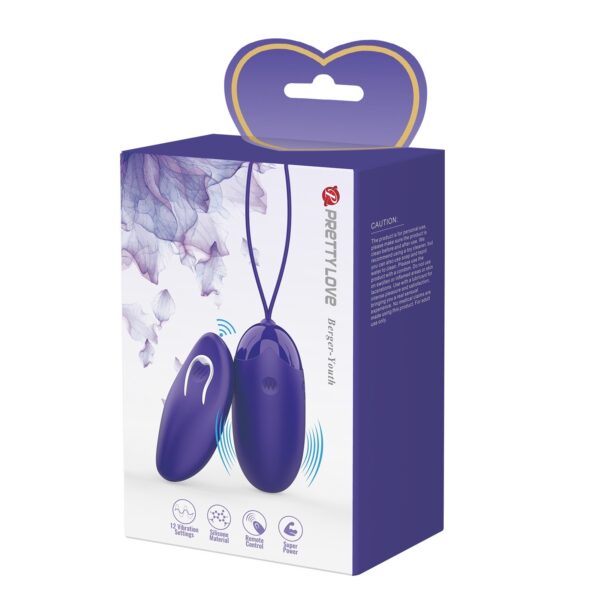 Pretty love egg vibrator purple