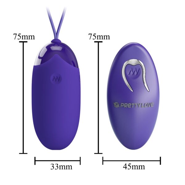Pretty love egg vibrator purple
