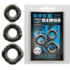 Cock rings set 3 rings