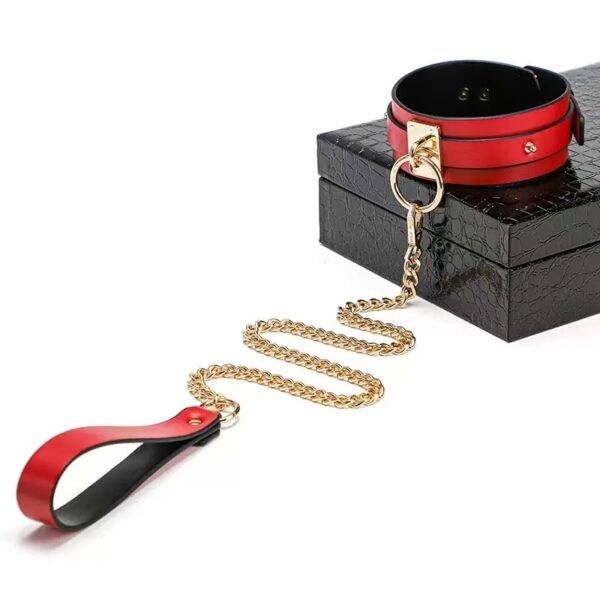 Bondage set 8 τμχ σε βαλίτσα κόκκινο