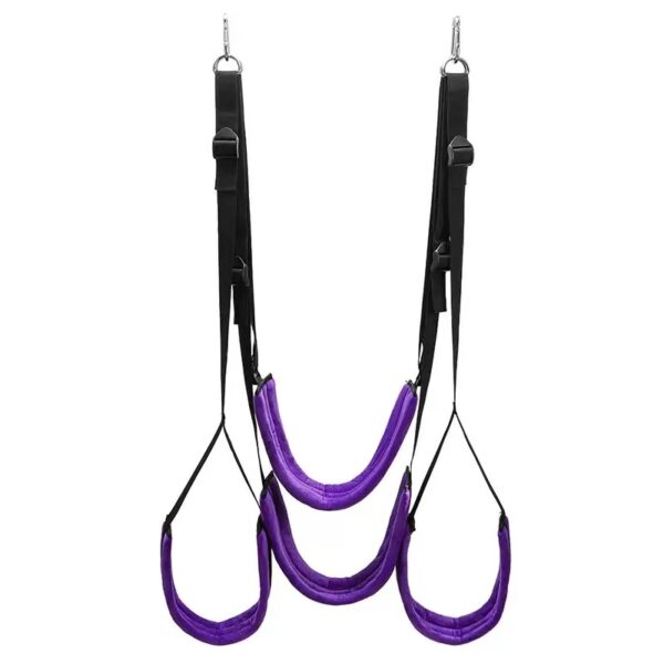 Bondage Set 3 Χρωμάτων – Μωβ, Μαύρο, Κόκκινο | Σετ Δεσίματος BDSM για Χέρια & Πόδια