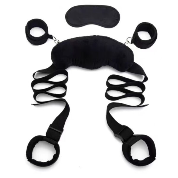 Bondage Δέσιμο Μαύρο για Χέρια και Πόδια | BDSM Περιορισμοί Υποταγής