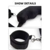 Bondage Δέσιμο Μαύρο για Χέρια και Πόδια | BDSM Περιορισμοί Υποταγής