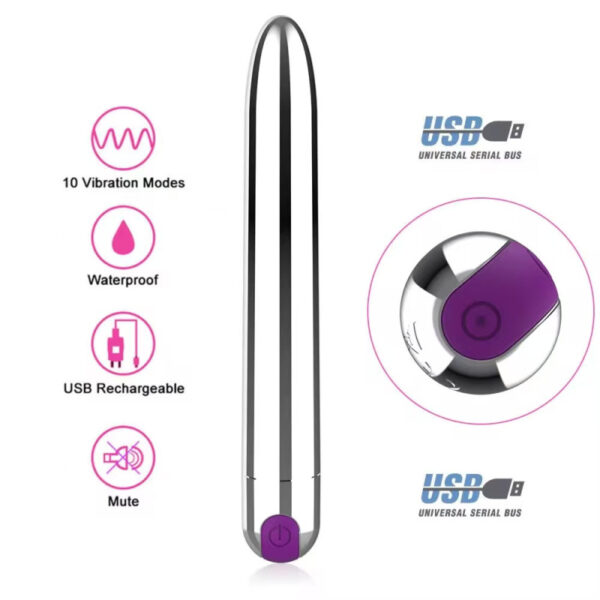 APH Vibration silver 10 λειτουργίες δόνησης