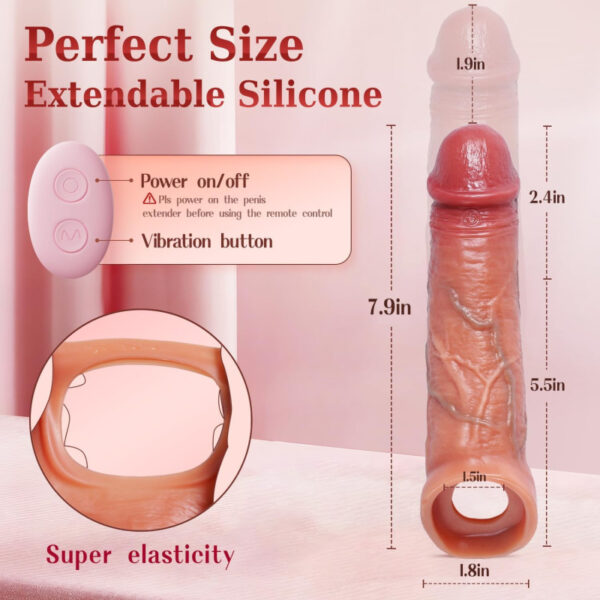 Pennis extender ultra realistic με δόνηση και app