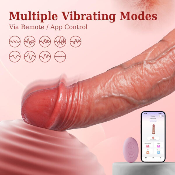 Pennis extender ultra realistic με δόνηση και app