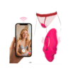 Κλειτοριδικός δονητής εσωρούχου ροζ με σύνδεση σε app