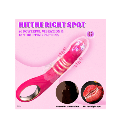 Δονητής με 10 λειτουργίες δόνησης Ροζ