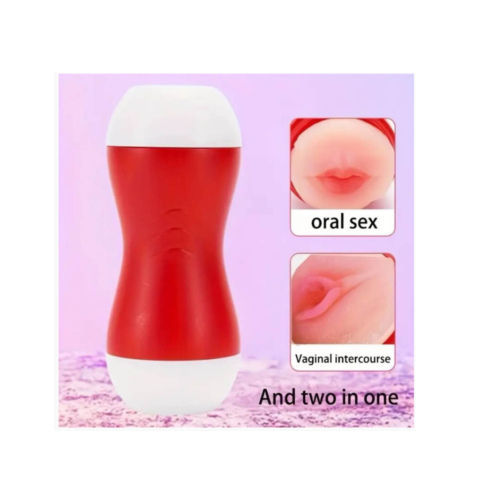 Ανδρικό Αυνανιστήρι 2 σε 1 - Ομοίωμα Στόματος Και Αιδοίου