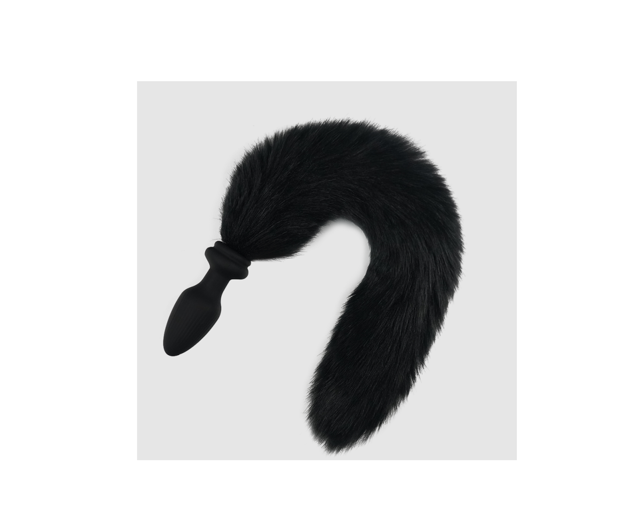 Πρωκτική Σφήνα Ουρά Αλεπούς Μαύρη Σύνδεση Με App Anal Plug Tail Black 360° περιστροφή - Image 3