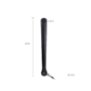 Beat Dark Paddle 48cm Leather Black - Image 3