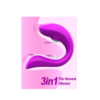 Δονητής Gspot 3σε1 Double Vibrator 9 vibrating Μωβ - εικόνα 3