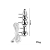 hock Anal Plug Butt Electric E-Stim με Μπίλες - Image 5